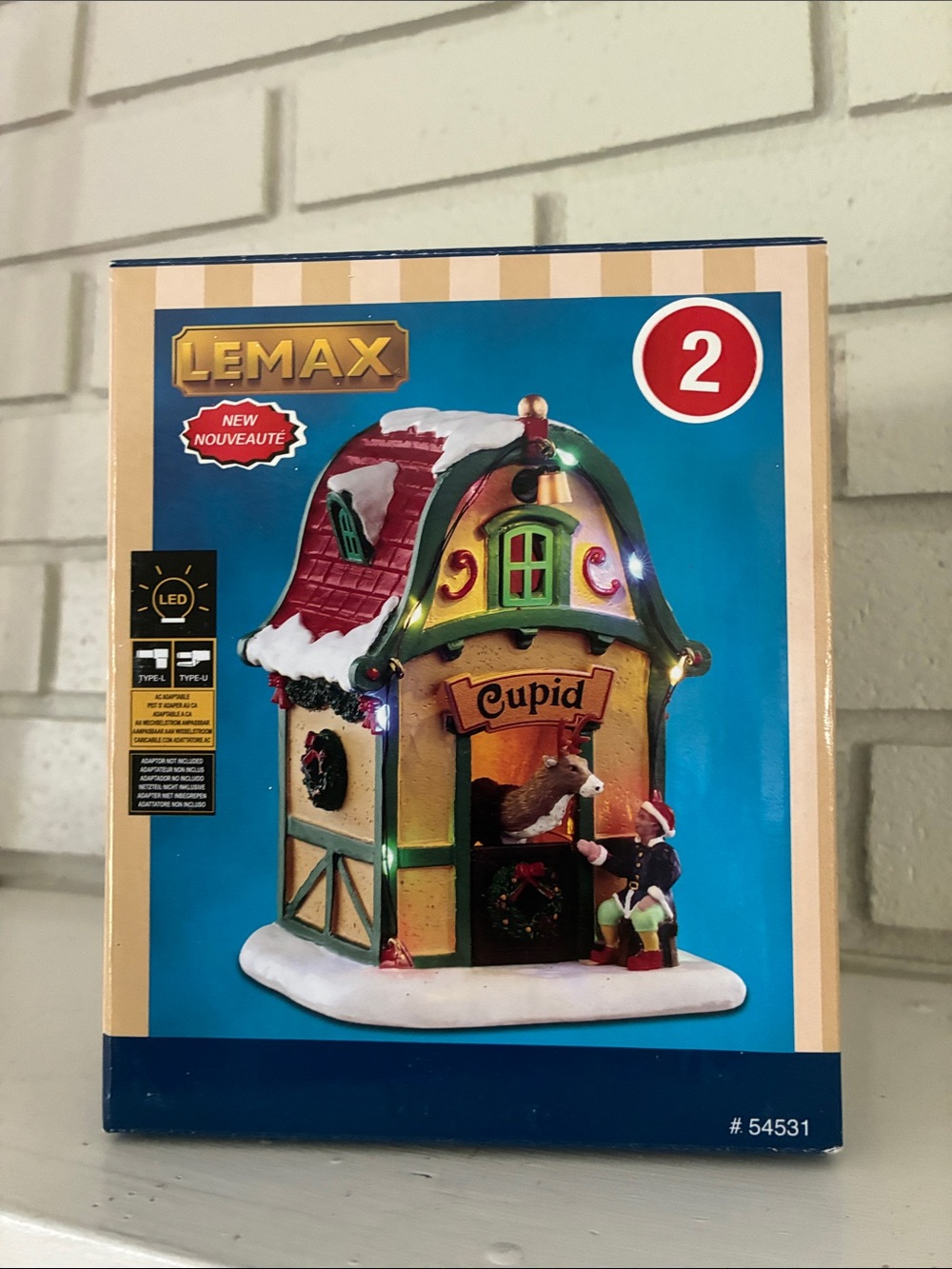 Lemax Cupid Holiday House LED Cottage